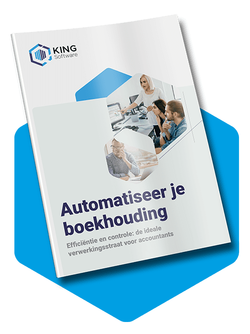 Automatiseer je boekhouding cover voor brochure van KING Software